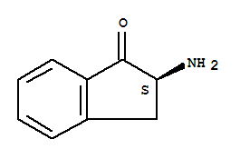 (2s)-(9ci)-2-氨基-2,3-二氫-1H-茚-1-酮結(jié)構(gòu)式_223428-23-7結(jié)構(gòu)式