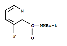 (9ci)-n-(1,1-二甲基乙基)-3-氟-2-吡啶羧酰胺結構式_223444-91-5結構式