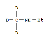 N-乙基甲基胺-D3結(jié)構式_223459-64-1結(jié)構式