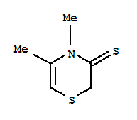 2H-1,4-thiazine-3(4h)-thione, 4,5-dimethyl-Structure,22390-61-0Structure 2H-1,4-thiazine-3(4h)-thione, 4,5-dimethyl- Structure,22390-61-0Structure