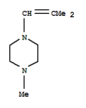 Piperazine, 1-methyl-4-(2-methyl-1-propenyl)-(9ci)Structure,22439-99-2Structure Piperazine, 1-methyl-4-(2-methyl-1-propenyl)-(9ci) Structure,22439-99-2Structure