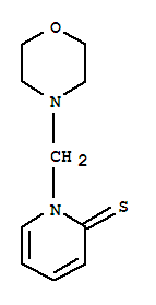 (7ci,8ci)-1-(嗎啉甲基)-2(1H)-吡啶硫酮結(jié)構(gòu)式_2244-46-4結(jié)構(gòu)式