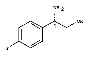 (2S)-2-氨基-2-(4-氟苯基)-1-乙醇結構式_224434-01-9結構式