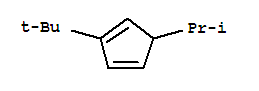 (9ci)-2-(1,1-二甲基乙基)-5-(1-甲基乙基)-1,3-環(huán)戊二烯結(jié)構(gòu)式_224581-93-5結(jié)構(gòu)式