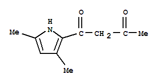 1,3-Butanedione,1-(3,5-dimethylpyrrol-2-yl)-(8ci)Structure,22511-75-7Structure 1,3-Butanedione,1-(3,5-dimethylpyrrol-2-yl)-(8ci) Structure,22511-75-7Structure