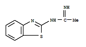 (9ci)-n-2-苯并噻唑-鹽酸乙脒結(jié)構(gòu)式_2254-14-0結(jié)構(gòu)式