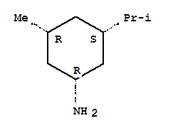 (1r,3r,5s)-rel-(9ci)-3-甲基-5-(1-甲基乙基)-環(huán)己胺結(jié)構(gòu)式_226548-58-9結(jié)構(gòu)式