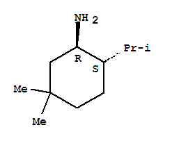 (1r,2s)-rel-(9ci)-5,5-二甲基-2-(1-甲基乙基)-環(huán)己胺結(jié)構(gòu)式_226549-38-8結(jié)構(gòu)式