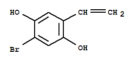 1,4-Benzenediol, 2-bromo-5-ethenyl-(9ci)Structure,226883-66-5Structure 1,4-Benzenediol, 2-bromo-5-ethenyl-(9ci) Structure,226883-66-5Structure