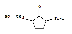 Cyclopentanone, 2-(hydroxymethyl)-5-(1-methylethyl)-(9ci)Structure,226947-22-4Structure Cyclopentanone, 2-(hydroxymethyl)-5-(1-methylethyl)-(9ci) Structure,226947-22-4Structure