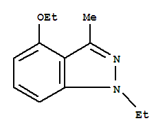 (9ci)-4-乙氧基-1-乙基-3-甲基-1H-吲唑結(jié)構(gòu)式_227323-64-0結(jié)構(gòu)式