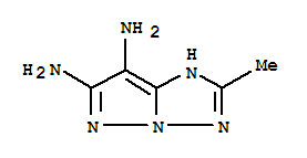 (9ci)-2-甲基-1H-吡唑并[1,5-b][1,2,4]噻唑-6,7-二胺結(jié)構(gòu)式_227610-73-3結(jié)構(gòu)式