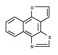 呋喃并[3,2:3,4]萘并[1,2-d]噻唑 (8ci,9ci)結(jié)構(gòu)式_228-61-5結(jié)構(gòu)式