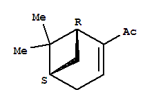 (9ci)-1-[(1r,5s)-6,6-二甲基雙環(huán)[3.1.1]-2-庚烯-2-基]-乙酮結構式_228113-75-5結構式