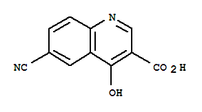 3-Quinolinecarboxylicacid,6-cyano-4-hydroxy-(9ci)Structure,228728-20-9Structure 3-Quinolinecarboxylicacid,6-cyano-4-hydroxy-(9ci) Structure,228728-20-9Structure