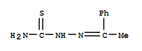Hydrazinecarbothioamide,2-(1-phenylethylidene)-Structure,2302-93-4Structure Hydrazinecarbothioamide,2-(1-phenylethylidene)- Structure,2302-93-4Structure