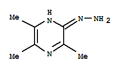 Pyrazine, hydrazinotrimethyl-(8ci)Structure,23126-98-9Structure Pyrazine, hydrazinotrimethyl-(8ci) Structure,23126-98-9Structure