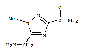 1H-1,2,4-triazole-3-carboxamide,5-(aminomethyl)-1-methyl-(9ci)Structure,232280-82-9Structure 1H-1,2,4-triazole-3-carboxamide,5-(aminomethyl)-1-methyl-(9ci) Structure,232280-82-9Structure