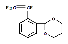 1,3-Dioxane,2-(2-ethenylphenyl)-(9ci)Structure,233253-68-4Structure 1,3-Dioxane,2-(2-ethenylphenyl)-(9ci) Structure,233253-68-4Structure