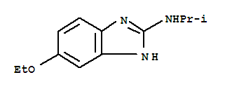 (9ci)-5-乙氧基-n-(1-甲基乙基)-1H-苯并咪唑-2-胺結構式_233605-85-1結構式