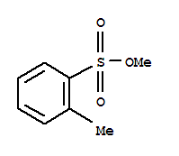 鄰甲苯磺酸甲酯結(jié)構(gòu)式_23373-38-8結(jié)構(gòu)式