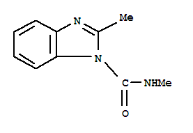 (9ci)-n,2-二甲基-1H-苯并咪唑-1-羧酰胺結構式_23475-50-5結構式