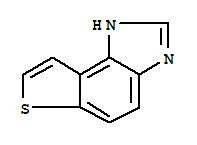 1H-噻吩并[3,2-e]苯并咪唑(8ci,9ci)結(jié)構(gòu)式_23630-49-1結(jié)構(gòu)式