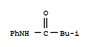 Butanamide, 3-methyl-n-phenyl-Structure,2364-50-3Structure Butanamide, 3-methyl-n-phenyl- Structure,2364-50-3Structure
