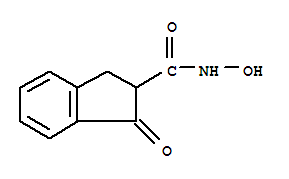 1H-indene-2-carboxamide,2,3-dihydro-n-hydroxy-1-oxo-(9ci) Structure,238434-40-7Structure