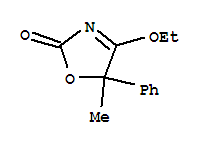 (9ci)-4-乙氧基-5-甲基-5-苯基-2(5H)-噁唑酮結(jié)構(gòu)式_239092-64-9結(jié)構(gòu)式