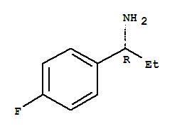 (1R)-1-(4-氟苯基)丙胺結(jié)構(gòu)式_239105-45-4結(jié)構(gòu)式