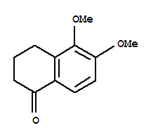 5,6-Dimethoxy-1,2,3,4-tetrahydro1-naphthalenoneStructure,24039-89-2Structure 5,6-Dimethoxy-1,2,3,4-tetrahydro1-naphthalenone Structure,24039-89-2Structure