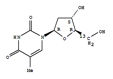 Thymidine-5’-13cStructure,240407-53-8Structure Thymidine-5’-13c Structure,240407-53-8Structure