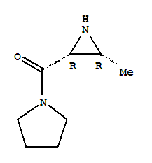 rel-(9ci)-1-[[(2r,3r)-3-甲基-2-氮丙啶yl]羰基]-吡咯烷結(jié)構(gòu)式_240805-37-2結(jié)構(gòu)式