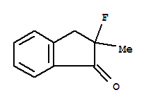 (9ci)-2-氟-2,3-二氫-2-甲基-1H-茚-1-酮結(jié)構(gòu)式_242793-47-1結(jié)構(gòu)式