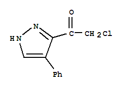 Ketone, chloromethyl 4-phenylpyrazol-3-yl (8ci)Structure,24301-64-2Structure Ketone, chloromethyl 4-phenylpyrazol-3-yl (8ci) Structure,24301-64-2Structure
