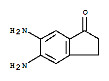 1H-inden-1-one, 5,6-diamino-2,3-dihydro- Structure,243841-09-0Structure