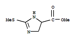 (9ci)-4,5-二氫-2-(甲基硫代)-1H-咪唑-4-羧酸甲酯結(jié)構(gòu)式_244785-10-2結(jié)構(gòu)式