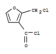 3-Furancarbonyl chloride, 2-(chloromethyl)-(9ci)Structure,246178-74-5Structure 3-Furancarbonyl chloride, 2-(chloromethyl)-(9ci) Structure,246178-74-5Structure