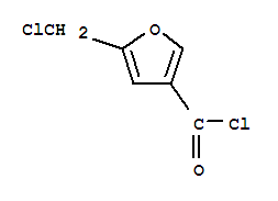 3-Furancarbonyl chloride, 5-(chloromethyl)-(9ci)Structure,246178-77-8Structure 3-Furancarbonyl chloride, 5-(chloromethyl)-(9ci) Structure,246178-77-8Structure