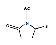 (9ci)-1-乙?；?5-氟-2-吡咯烷酮結(jié)構(gòu)式_246181-62-4結(jié)構(gòu)式
