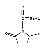 2-Pyrrolidinone, 5-fluoro-1-(2-methyl-1-oxopropyl)-Structure,246181-64-6Structure 2-Pyrrolidinone, 5-fluoro-1-(2-methyl-1-oxopropyl)- Structure,246181-64-6Structure
