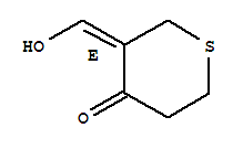4H-thiopyran-4-one, tetrahydro-3-(hydroxymethylene)-, (3e)-(9ci)Structure,248580-50-9Structure 4H-thiopyran-4-one, tetrahydro-3-(hydroxymethylene)-, (3e)-(9ci) Structure,248580-50-9Structure