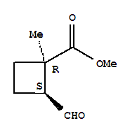 (1r,2s)-rel-(9ci)-2-甲?；?1-甲基-環(huán)丁烷羧酸甲酯結(jié)構(gòu)式_249930-56-1結(jié)構(gòu)式