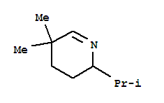 (9CI)-2,3,4,5-四氫-5,5-二甲基-2-(1-甲基乙基)-吡啶結構式_250348-03-9結構式
