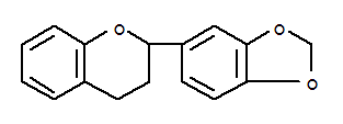 (9ci)-2-(1,3-苯并二氧雜環(huán)戊烯l-5-基)-3,4-二氫-2H-1-苯并吡喃結構式_250660-51-6結構式