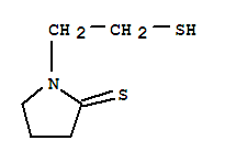 2-Pyrrolidinethione, 1-(2-mercaptoethyl)-Structure,251318-68-0Structure 2-Pyrrolidinethione, 1-(2-mercaptoethyl)- Structure,251318-68-0Structure