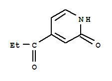 (9ci)-4-(1-氧代丙基)-2(1H)-吡啶酮結(jié)構(gòu)式_251902-57-5結(jié)構(gòu)式