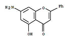 4H-1-benzopyran-4-one,7-amino-5-hydroxy-2-phenyl-(9ci)Structure,251913-43-6Structure 4H-1-benzopyran-4-one,7-amino-5-hydroxy-2-phenyl-(9ci) Structure,251913-43-6Structure