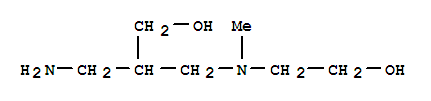 (9ci)-3-氨基-2-[[(2-羥基乙基)甲基氨基]甲基]-1-丙醇結(jié)構(gòu)式_251969-01-4結(jié)構(gòu)式